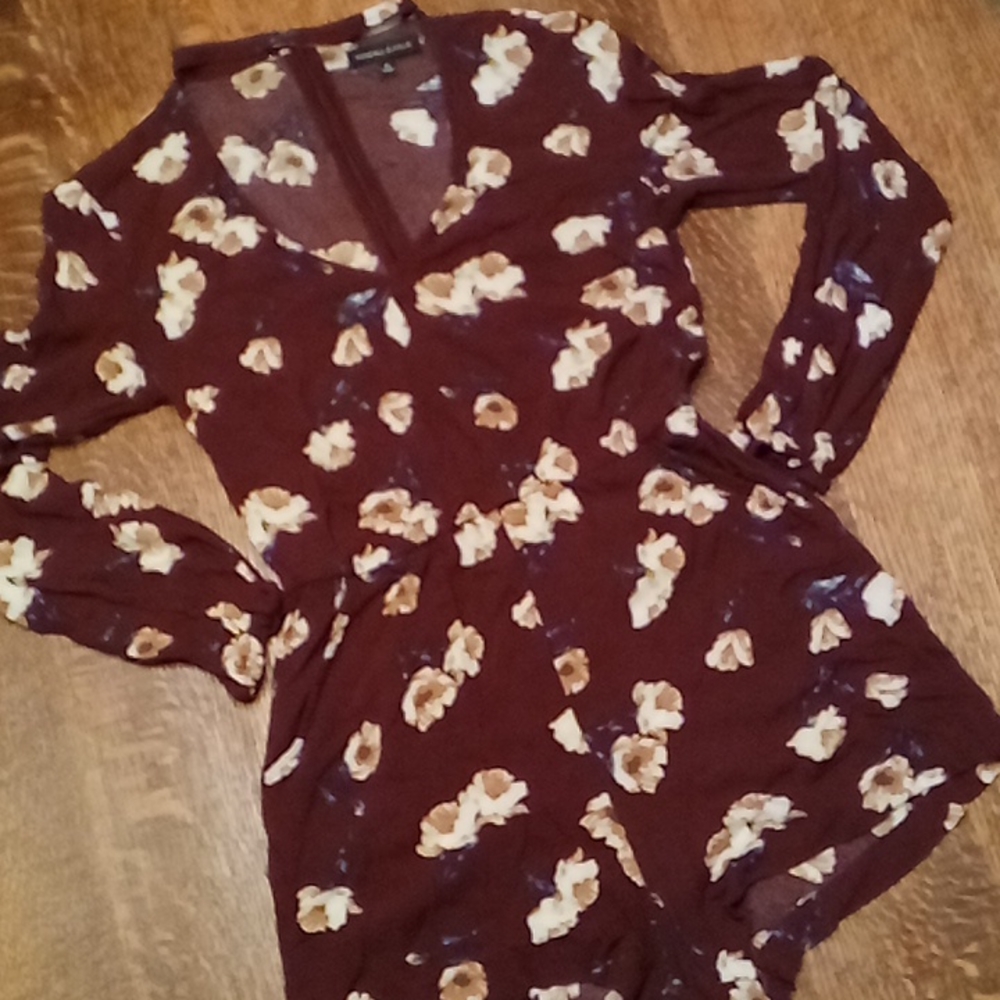 Long sleeve shorts romper with pockets